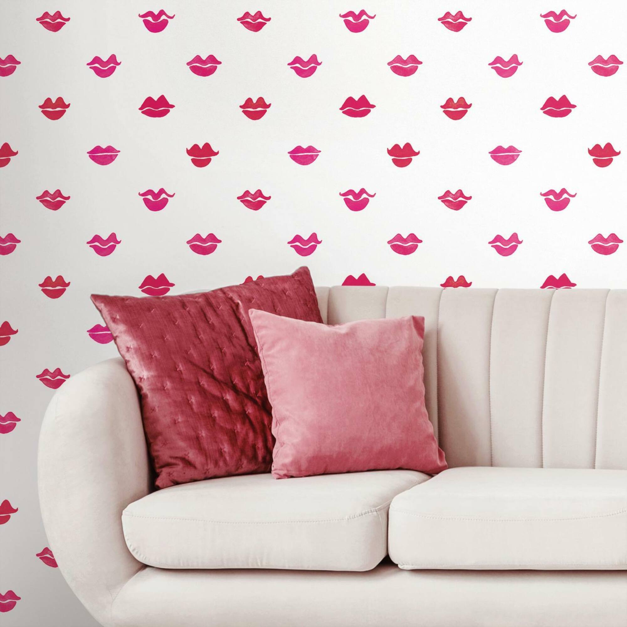 RoomMates Cat Coquillette Kisses Peel & Stick Wallpaper